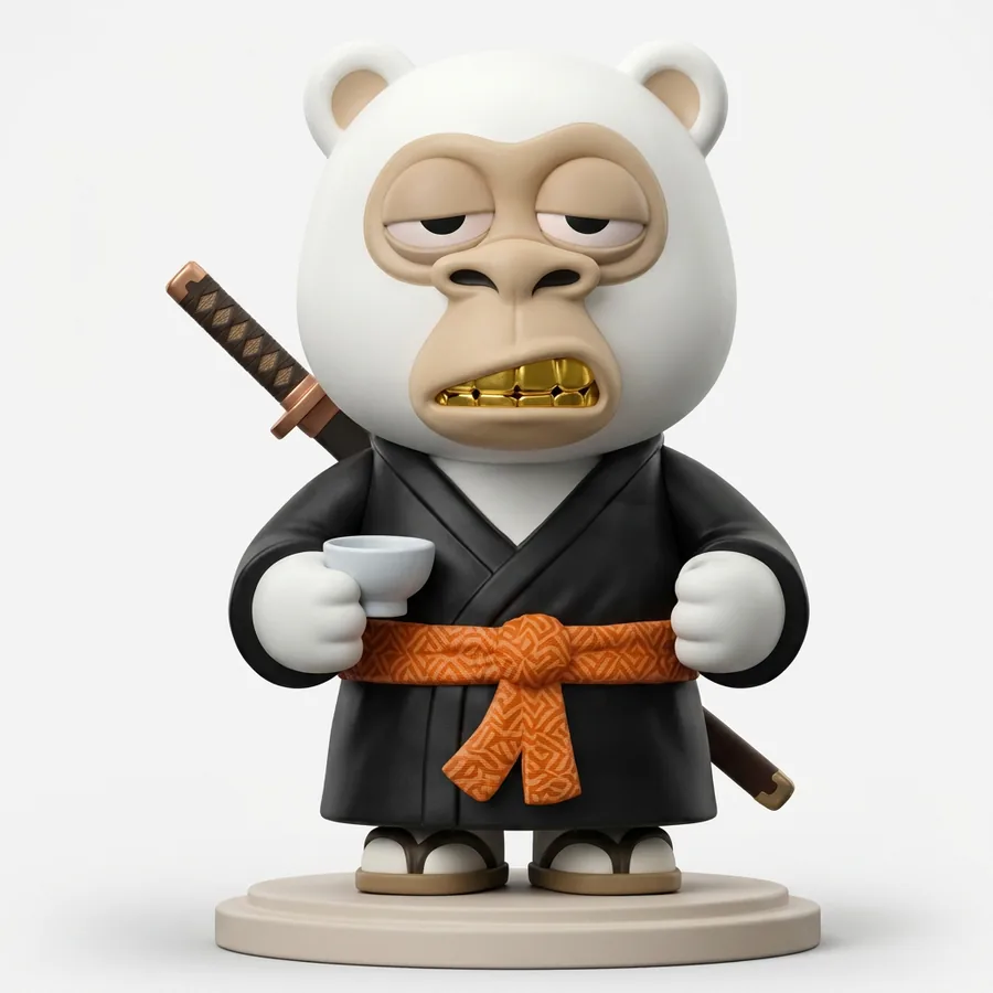 Ronin — colecionável impresso em 3D