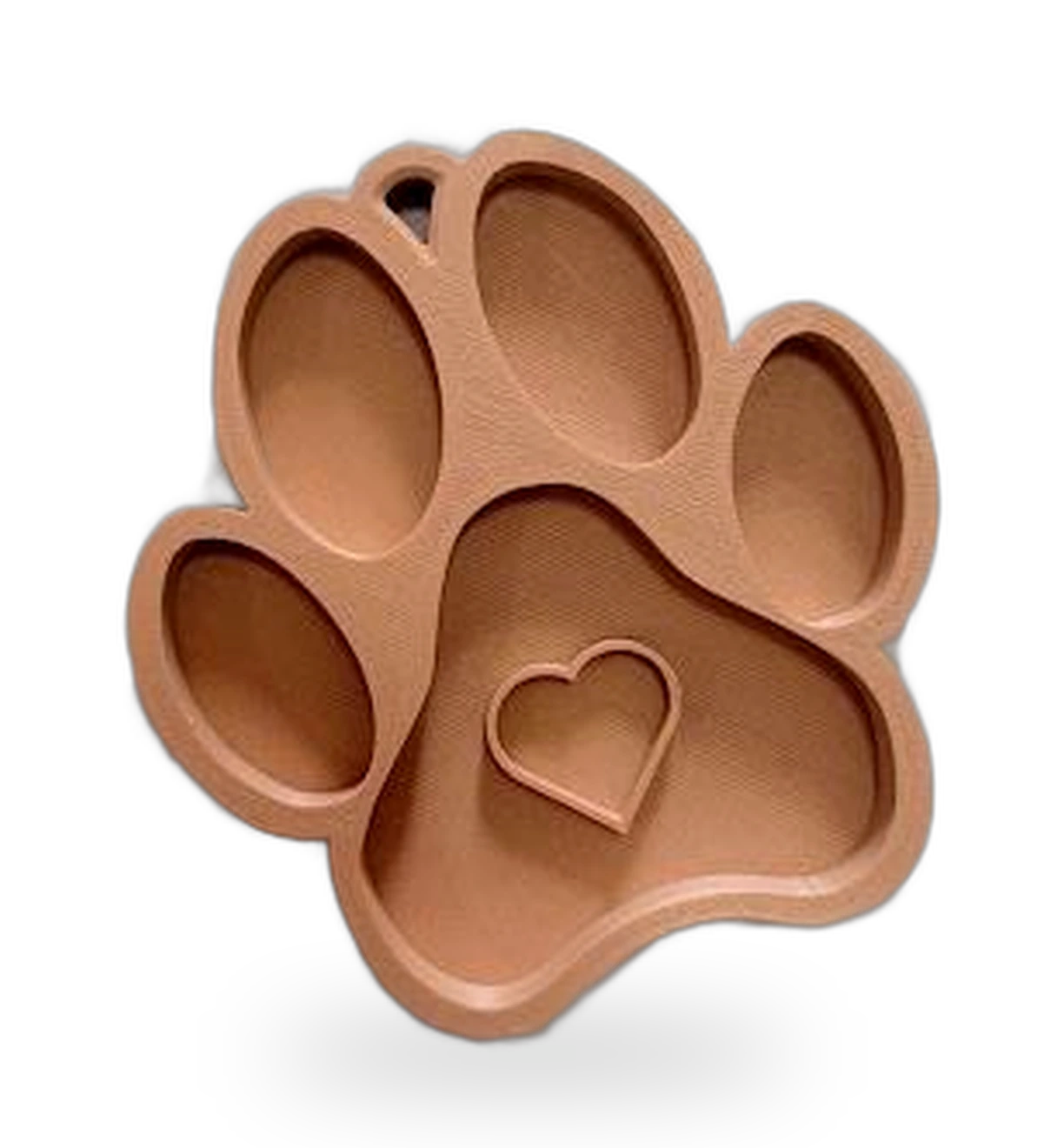 Descanso de Colher de Pata impresso em 3D — proteção para a bancada — coleção pets da Mundo Encantado 3D