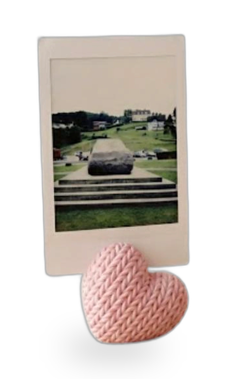 Porta-Fotos Polaroide produzido em impressão 3D para mesa ou estante