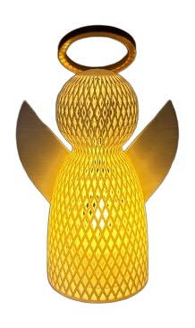 Anjo em Malha (com vela)