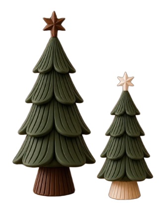 Árvore de Natal Minimalista Japandi