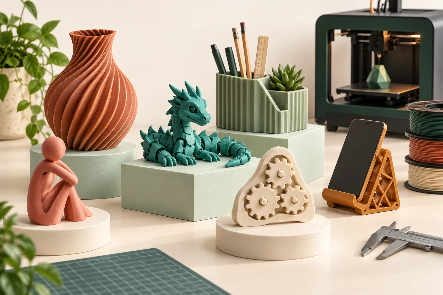 Biblioteca maker: diferentes possibilidades de projetos em impressão 3D